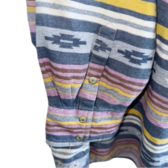 ARIAT WOMEN'S R.E.A.L. SUNSET BEAUTY L/SLEEVE WESTERN SHIRT SZ 3X RODEO COWGIRL - Picture 10 of 13